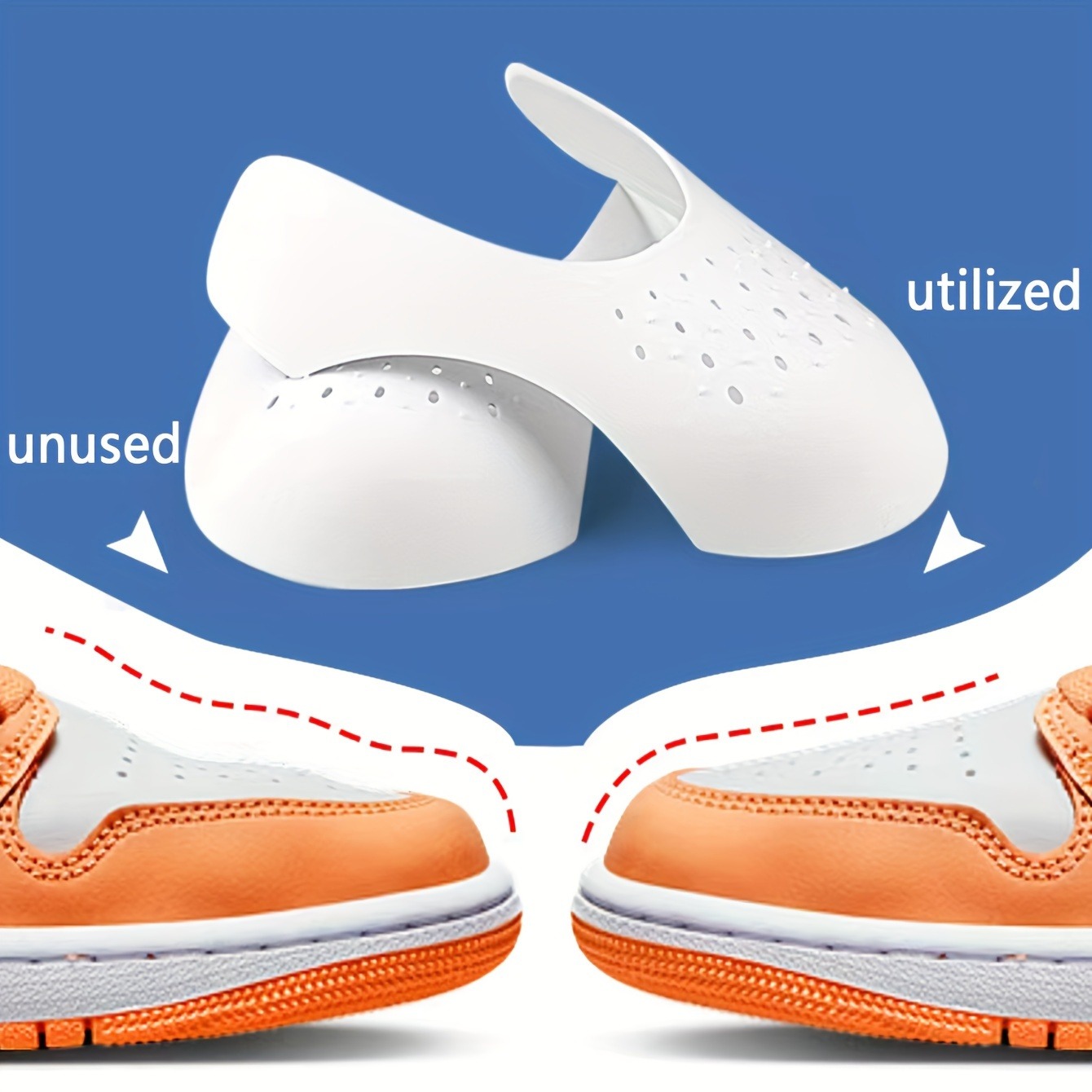 Sneaker Care Crease Protector - Kit com 4 Protetores Anti-Rugas para